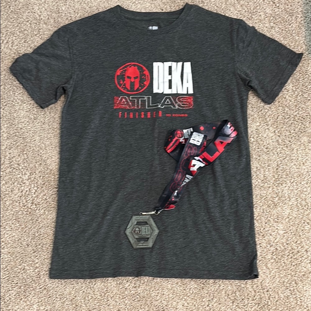 Spartan Deka Atlas Finisher T-Shirt with Medal